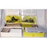 FINE SCALE Minatures HO American outline Scenic Kits x 4- 170 Sawmill, 215 McKenzie Milling Co,