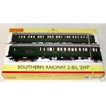 HORNBY R3161B Southern Railway Green 2-BIL EMU # 2147 built for the Reading to Waterloo Line. DCC