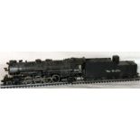 KEY IMPORTS HO 'Classic' Custom Painted Brass Black DR&RGW M-75 Elesco FWH 4-8-2 and 6 axle Tender