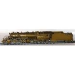 DAIYOUNG Models Co HO Custom Brass unpainted Reading Lines Class N-1 2-8-8-2 and 4 axle Tender. Made