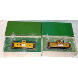 OVERLAND Models HO Brass - 2 x Union Pacific Caboose - CA-5 # 25267 made by Ajin and custom