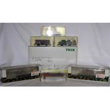 TRIX/ROCO Minitanks/LILIPUT HO- a Freight Wagon Pack and 5 x Freight Wagons - TRIX Pack No 23500 3 x