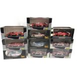 Ten 1/43 scale Le Mans racing car models by Onyx, IXO and Minichamps, includes 6 x Minichamps Le