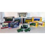 EFE/CORGI Trackside/OXFORD Diecast - 11 x 1:72 Scale Models for display with a 00 Model Railway -