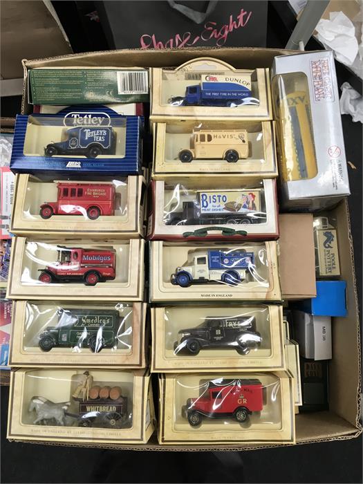 A quantity of Lledo Days Gone diecast models.