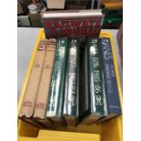 Box of railway books. Jane's World Railway Series 1971 - 1986. Two World Railway editions.