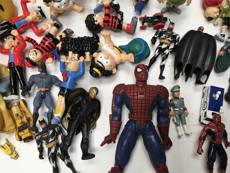 Various toy figures to include Superman and Batman. - Image 4 of 4