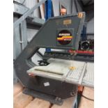 A Burgess BK3 plus band saw .