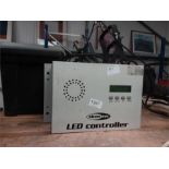 A Show Tec LED light controller together with four 100cm LED tubes.