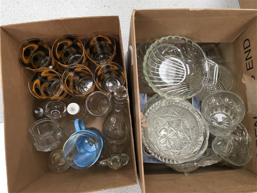 Two boxes of glassware. - Image 2 of 2