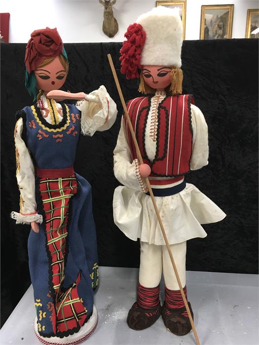 Two European dressed dolls. - Image 3 of 8