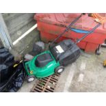A Power Point electric mower.