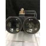 A pair of Flack binoculars DF 10x80 Emil Busch.