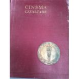 Cinema cavalcade volume ll signed by Henry Blythe author.4/3/42 with other vintage books These
