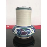 A Poole Pottery traditional pattern vase.