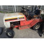 A Yardman 5 speed-transaxle lawn tractor.