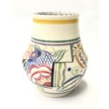 Poole Pottery N pattern vase shape 112 by Margaret Atkins 5" ( 12.5cms)