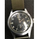 A gents military WWII "Lemonia" watch. W.W.W. 1865-1765 in working order. (one of the Dirty Dozen).