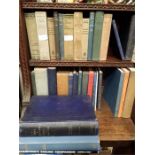 A large collection of various sailing/cruising books.