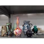 A large collection of china and glassware to include Murano.