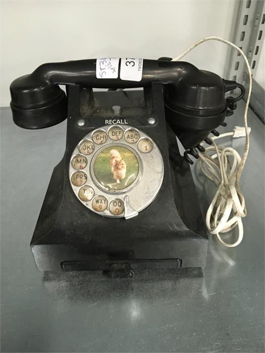 A Vintage Bakelite phone