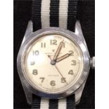 A Rolex Oyster Precision "Speedking" gents 1940's wristwatch. 17 rubies, model 4220 No: 291301,