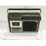 Sharp GF-3800 radio/cassette player.