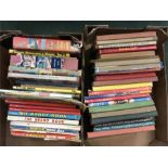 Two boxes of children's books