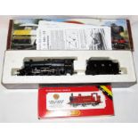 HORNBY 2 x LMS Locomotives - Top Link R 297 BR Black 2-8-0 # 8035 - armature worm wheel needs