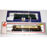 LIMA 2 x Locomotives - 204905 BR Green Class 20 BO BO D8000 - Mint Boxed with Accessory Sprig and