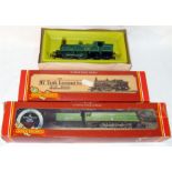 HORNBY 3 x SR Locomotives - R374 Malchite Green Battle of Britain 4-6-2 'Spitfire' - Good Plus