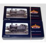 BACHMANN 2 x Mint Boxed BR Black Class 3F 0-6-0T's with Instructions and unopened Accessory