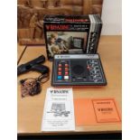 A Vintage/Retro Binatone TV Master MK 6 video game console with instructions and original box. (