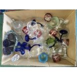 A box of glassware.