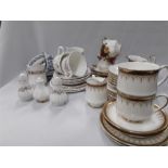 Residues of tea sets to include Royal Albert old country roses,paragon etc