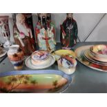 A mixed lot of Oriental china, Sages, Noritake etc.