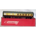 HORNBY DUBLO 4070 BR(W) Chocolate and Cream Restaurant Car. Missing Packing Rings otherwise Mint