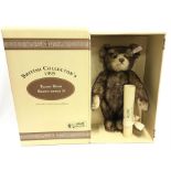 Steiff British Collector's 1995 Bear EAN654404, brown tipped mohair, height 36cm. Limited edition