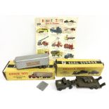 Budgie Toys 222 Tank Transporter with Tank Load, G/VG in P box (missing both end flaps) with