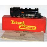 TRIANG TCS R56 TR Black Wab 4-6-4T. Missing front coupling. Presents as Excellent Boxed but