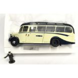 Original Classics 'Royal Blue' Bedford Duple OB Coach 1/24 scale model in blue and cream. Appears