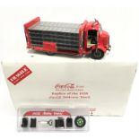 Danbury Mint 1/24 scale 1938 Coca Cola Delivery Truck. Appeas M (no certificate) and boxed with