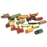 Quantity of Dinky and Corgi commercial models, includes Dinky 902 Foden Flat Truck and 452 '