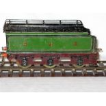 A Gauge 1 Tinplate BING 3 axle Green Great Northern Railway 2-6-0 Locomotive Tender ONLY with