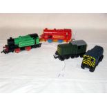 HORNBY and PLAYCRAFT 2 x 0-4-0T's and 2 x 0-4-0 DS - Hornby Industrial 0-4-0T's R865 BR Green # 9