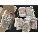 Large quantity of IPC Magazines Ltd. Battle Action Force, Battle, Eagle & Tiger, Victor, Warlord,