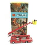 Corgi Major Toys 1127 Simon Snorkel Fire Engine. G+ in G box (hole to polystyrene base).