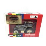 Britains No.5892 Limited Edition Centenary Tractor, in grey and gold with 'Britains 100' decals