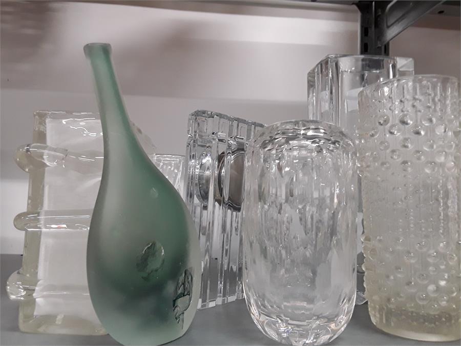 A quantity of mixed glass