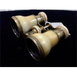 A small set of Fattorini ivory binoculars.